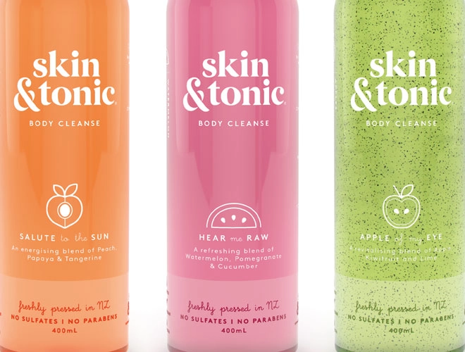 Skin & Tonic Packaging Renders